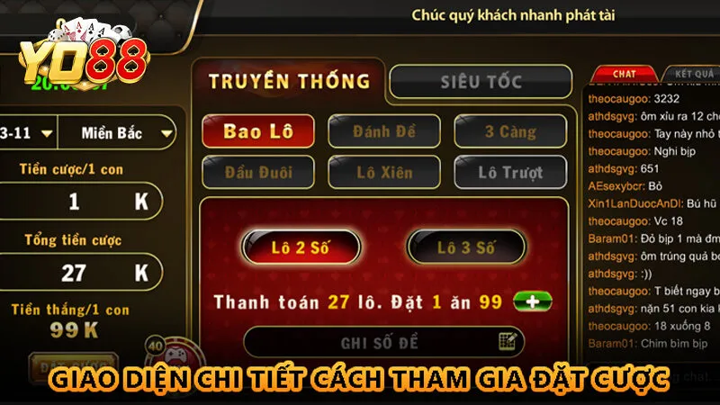 Lô đề Yo88 - Sảnh cược uy tín nên trải nghiệm 3 Lưu ý khi tham gia sảnh Lô Đề Yo88