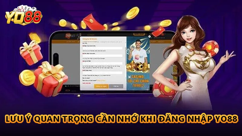 Tất tần tật về đăng nhập Yo88 cho tân thủ 2 Lưu ý quan trọng cần nhớ khi đăng nhập Yo88